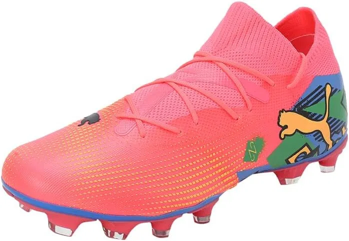 Мужские кроссовки PUMA Future 7 Match NJR Fg/Ag, Orange, Blue, Green
