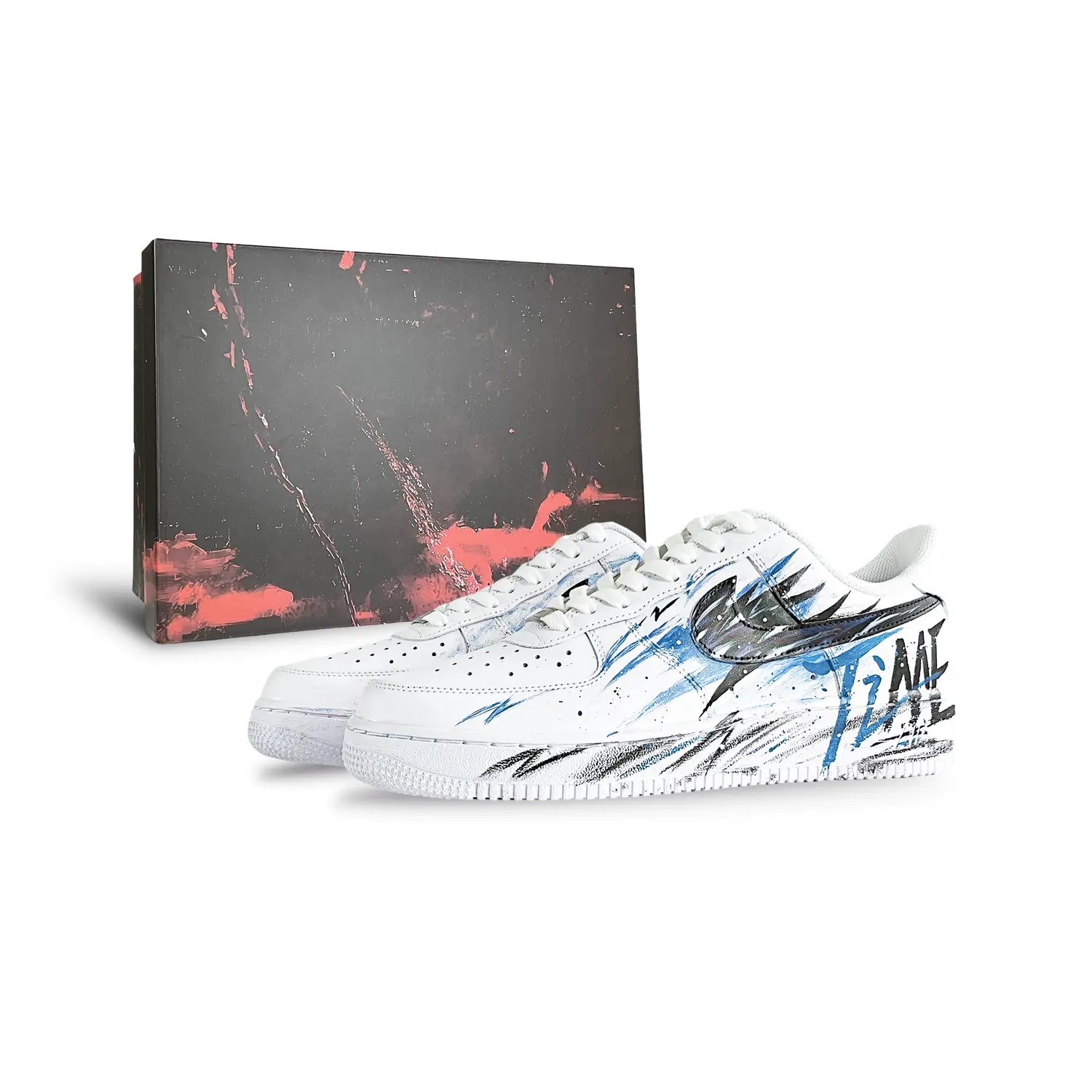 

Кроссовки Air Force 1 для скейтбординга унисекс с низким верхом Nike, темно-синий