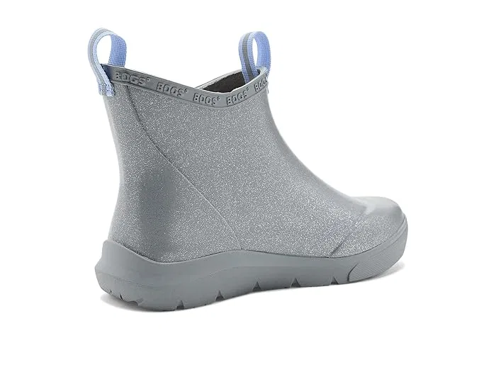 Сапоги резиновые Skyline Rain Chelsea Glitter Bogs Kids, Silver — фото 4