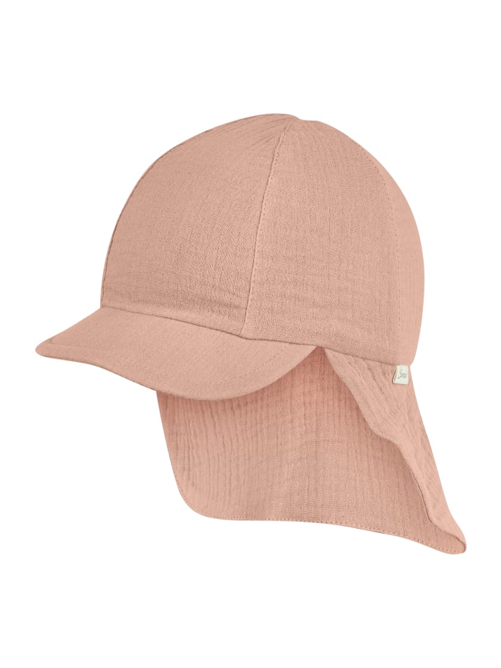 

Sterntaler Шапка с козырьком и защитой шеи, муслиновая, бежевого цвета