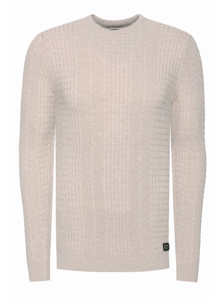 

Супероблегающий уличный свитер тонкой вязки бежевого цвета Rusty Neal