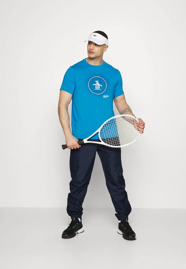 Классические спортивные штаны для тенниса Lacoste Sport, Navy Blue — фото 2