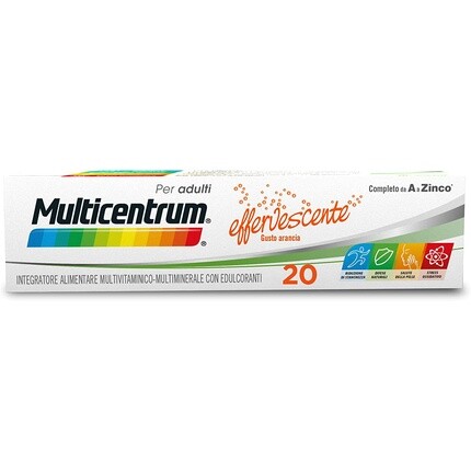 

Multicentrum Мультивитаминные шипучие таблетки для взрослых, 20 шт. Pfizer
