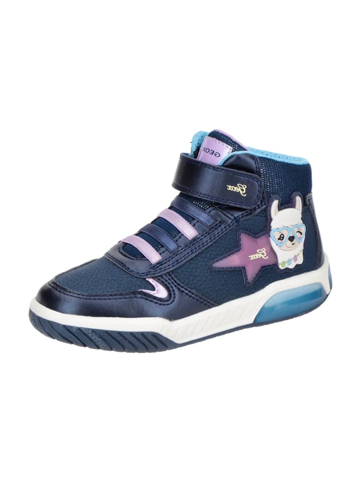 

Geox Низкие туфли синего цвета