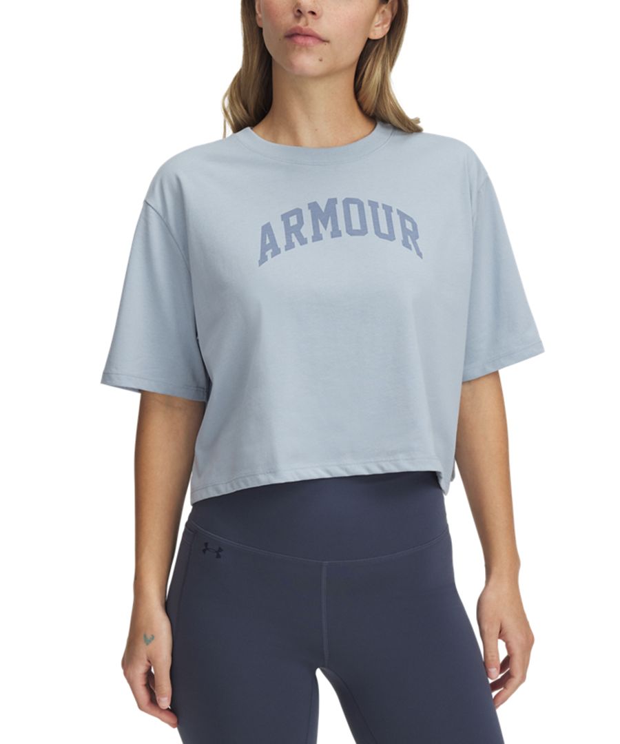 

Женская футболка Rival с коротким рукавом Under Armour, Harbor Blue
