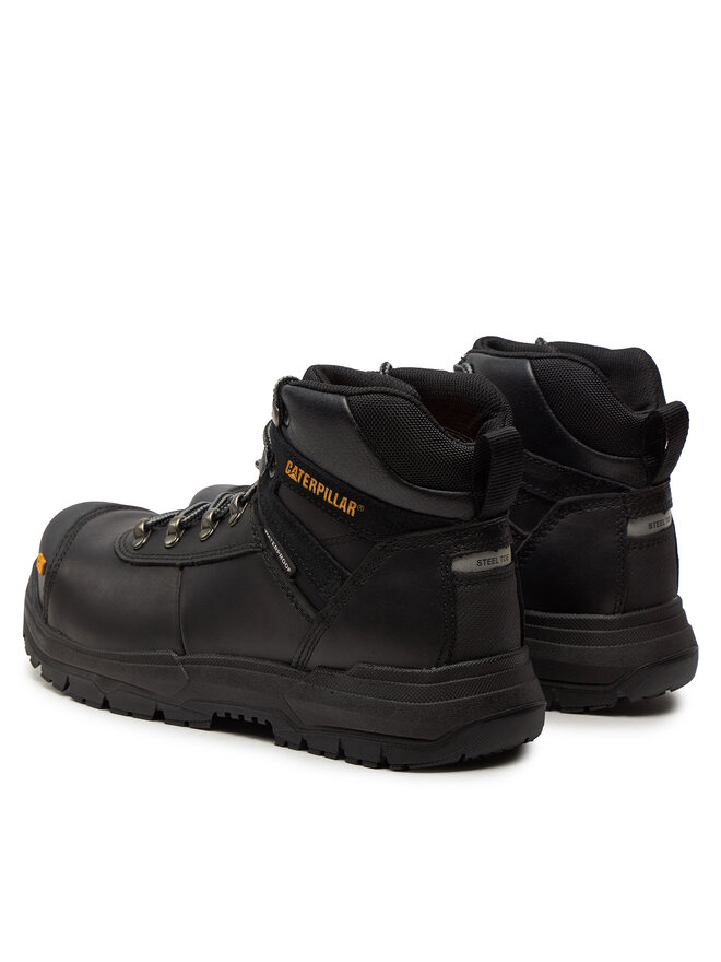 Ботильоны на шнуровке CAT Footwear Pneumatic 2.0 St S3 Wr Hro Src P725692 Schwarz — фото 3