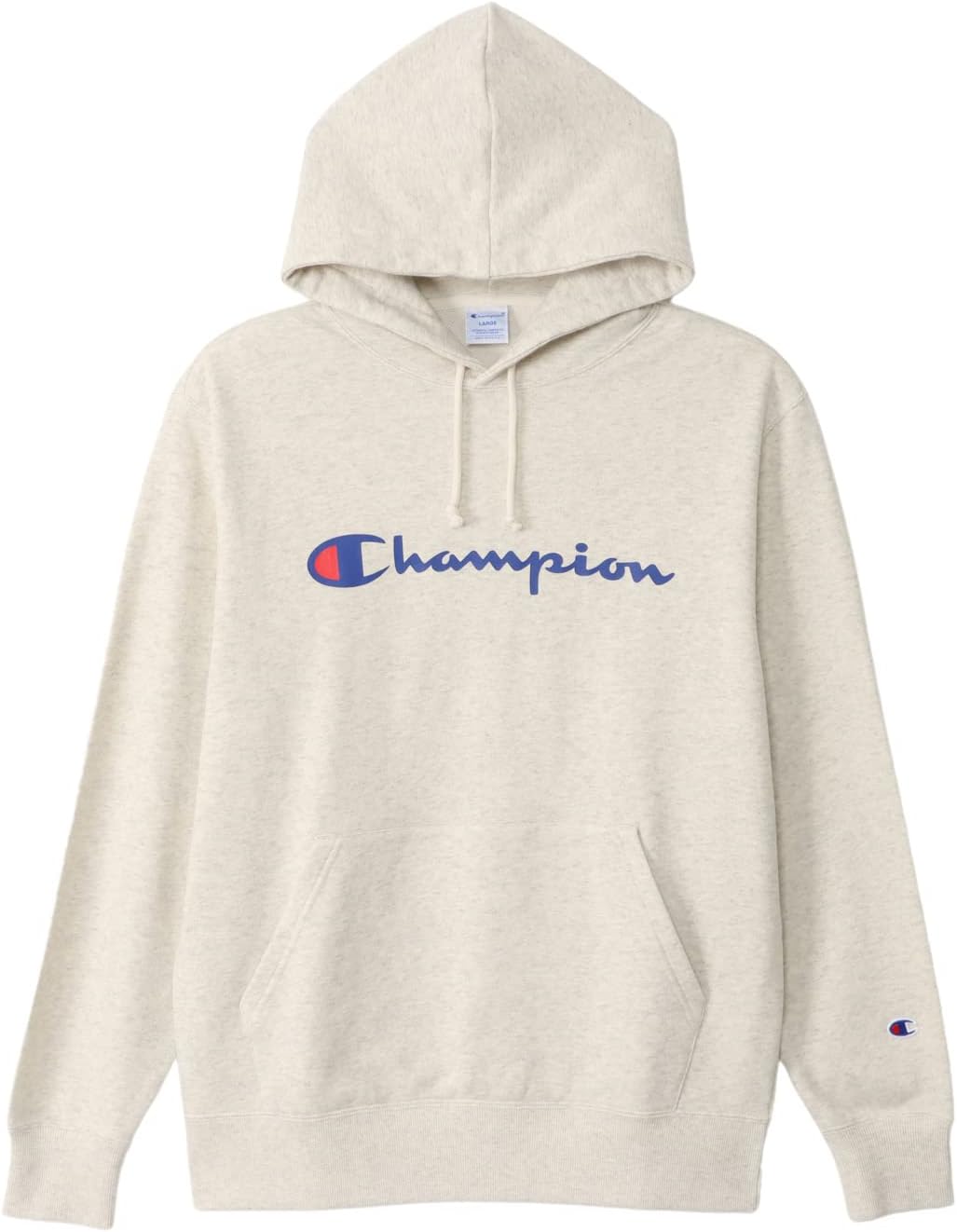 

Мужская толстовка Champion C8-W130Z с длинным рукавом, на флисовой подкладке, с логотипом, овсяный