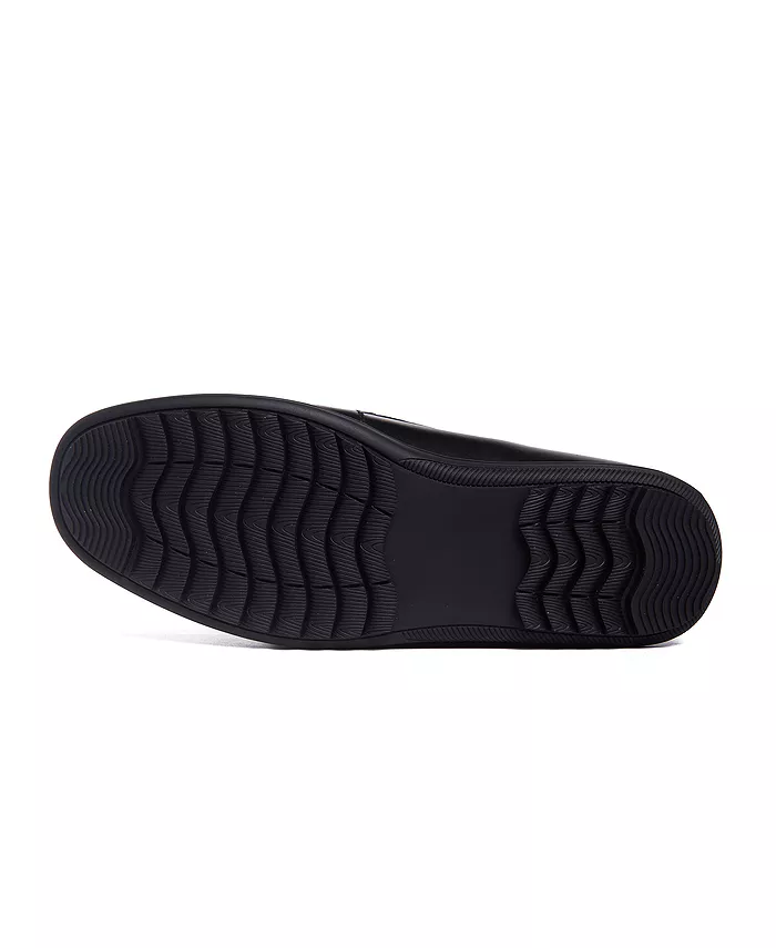 Мужские пенни лоферы John Street с технологией Hands-Free Slip On Marc Joseph New York, черный — фото 4