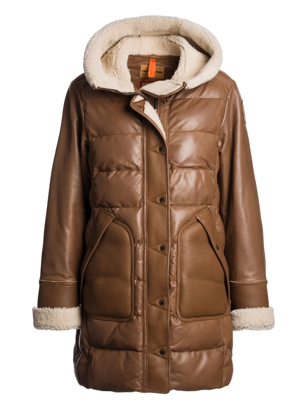 

Стеганое пальто Demi Special Parajumpers, коричневый