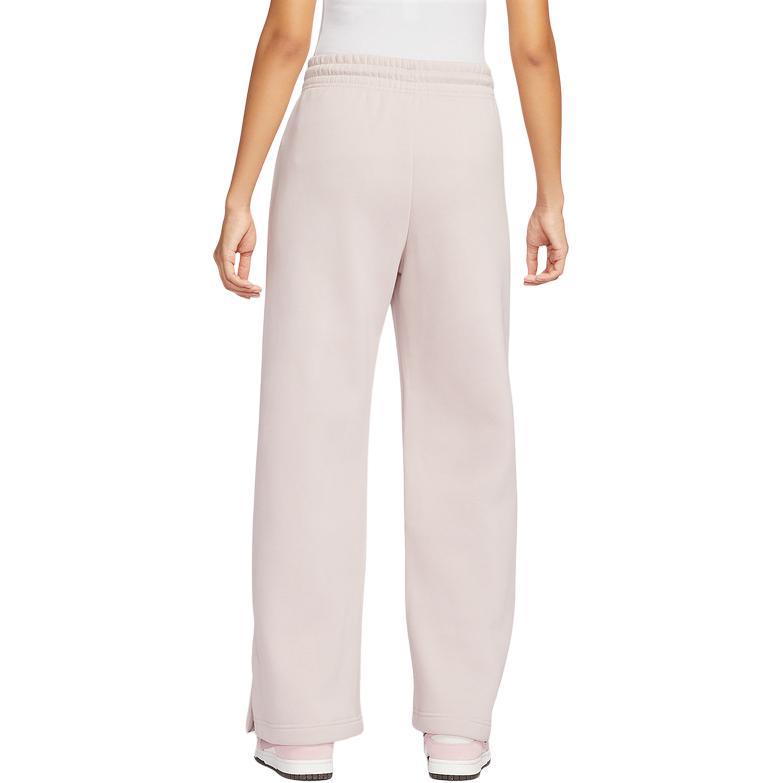 Женские вязаные спортивные штаны as w nsw phnx flc hr pant wid Nike, розовый — фото 4