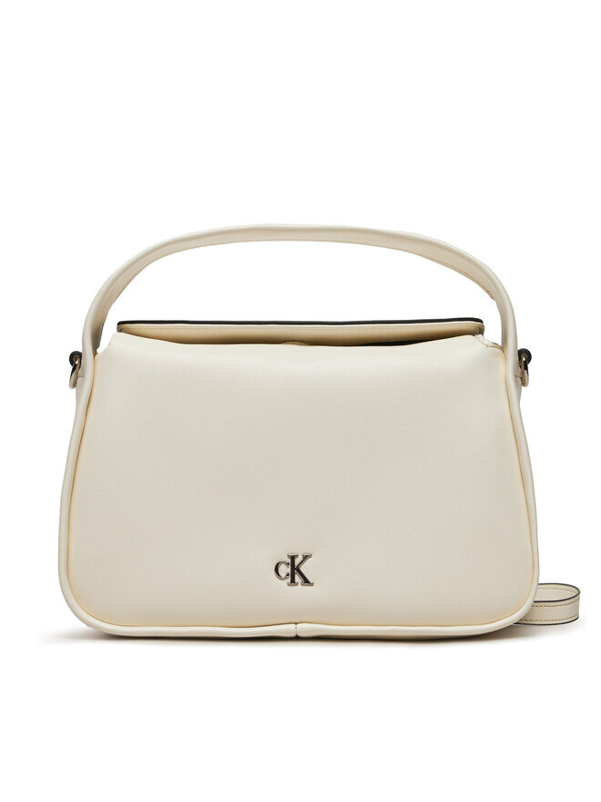 

Сумка Calvin Klein Metal Mono Mini Block20 W/Flap K60K612246, белый