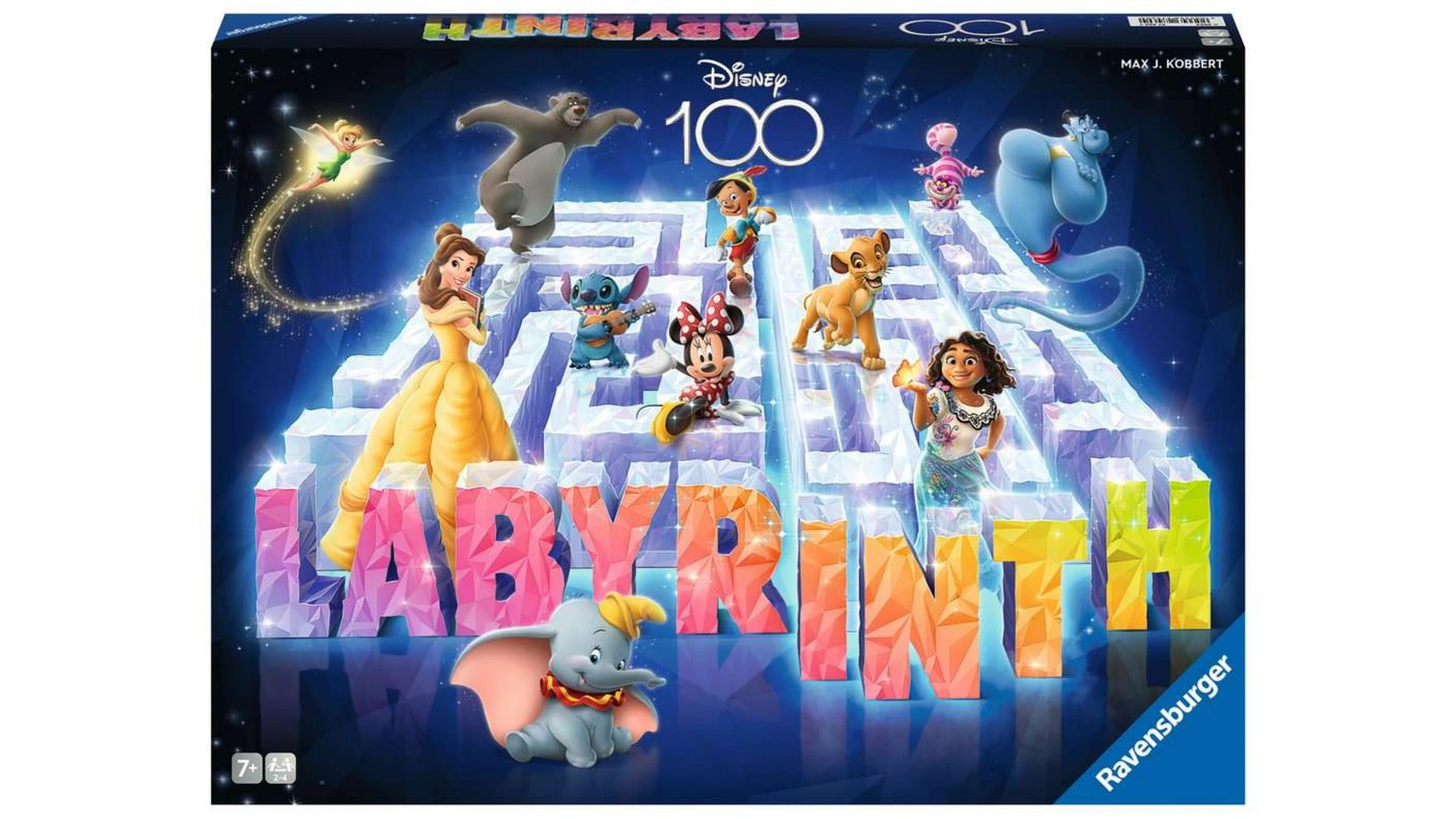 

Ravensburger Spiele Disney 100 Labyrinth Классическая семейная игра с самыми популярными персонажами Диснея