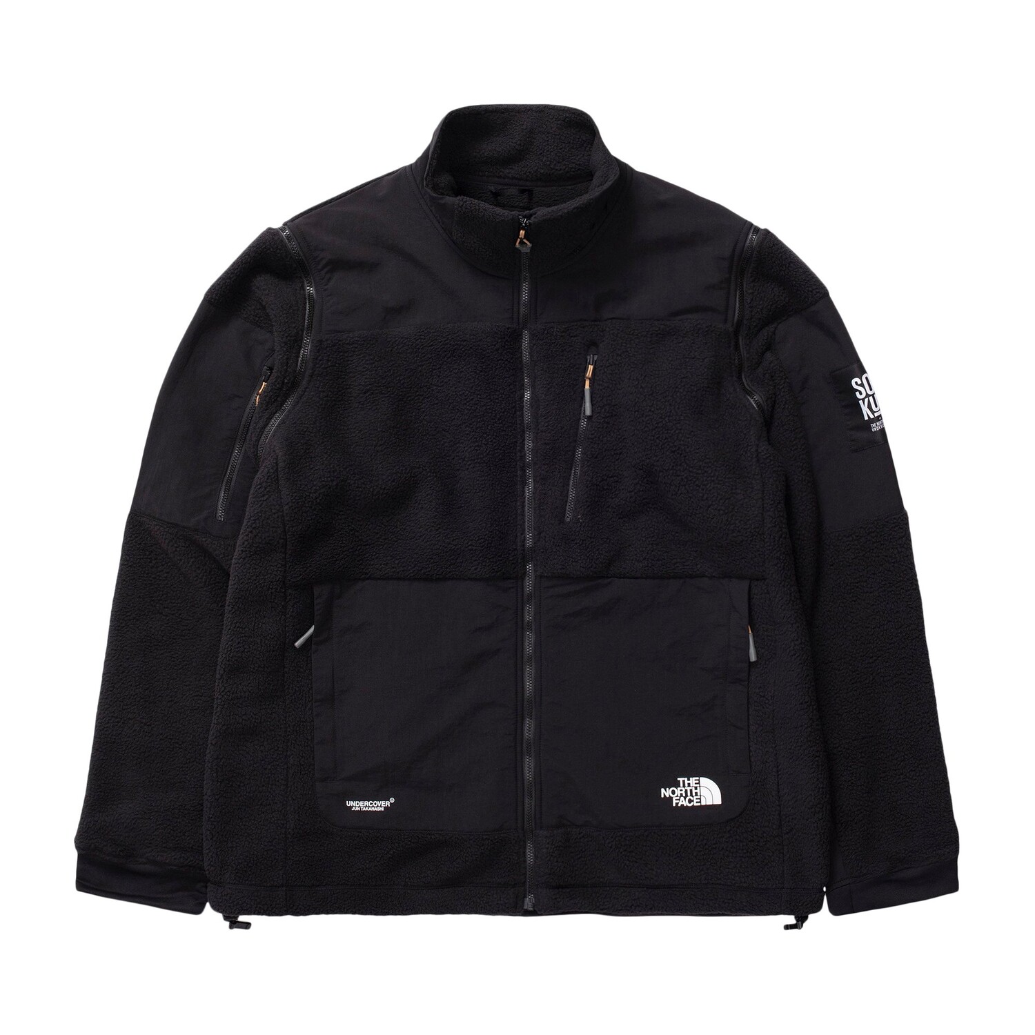 

Флисовая куртка на молнии The North Face x Undercover Project U, цвет Черный