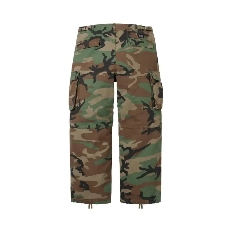 Брюки-карго Supreme 'Woodland Camo', коричневый — фото 2