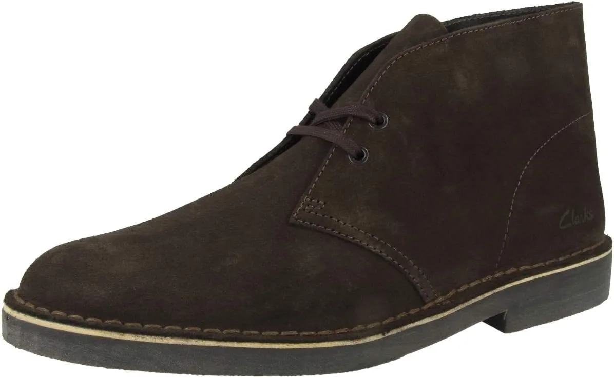 Мужские ботинки Clarks с короткими сапогами в стиле "Desert", коричневый — фото 4