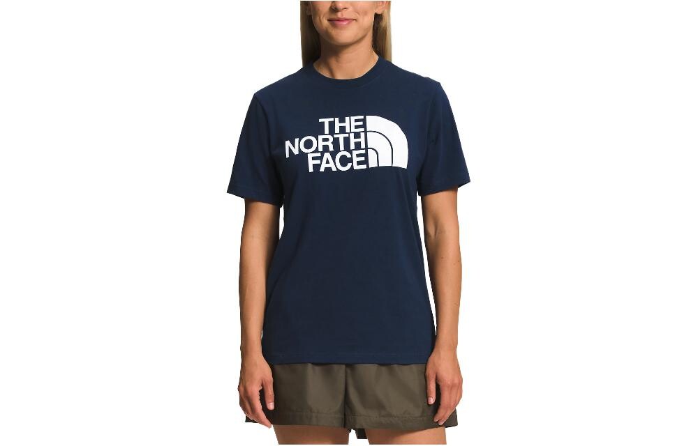 

Футболка женская темно-синяя The North Face