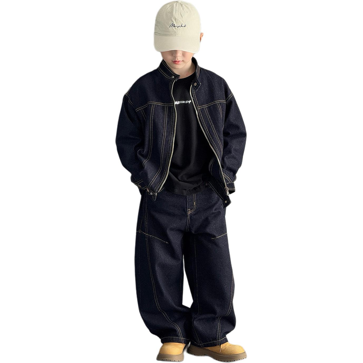 

Детская спортивная одежда Casual с отложным воротником Moderate EASTERN CAMEL, темно-синий