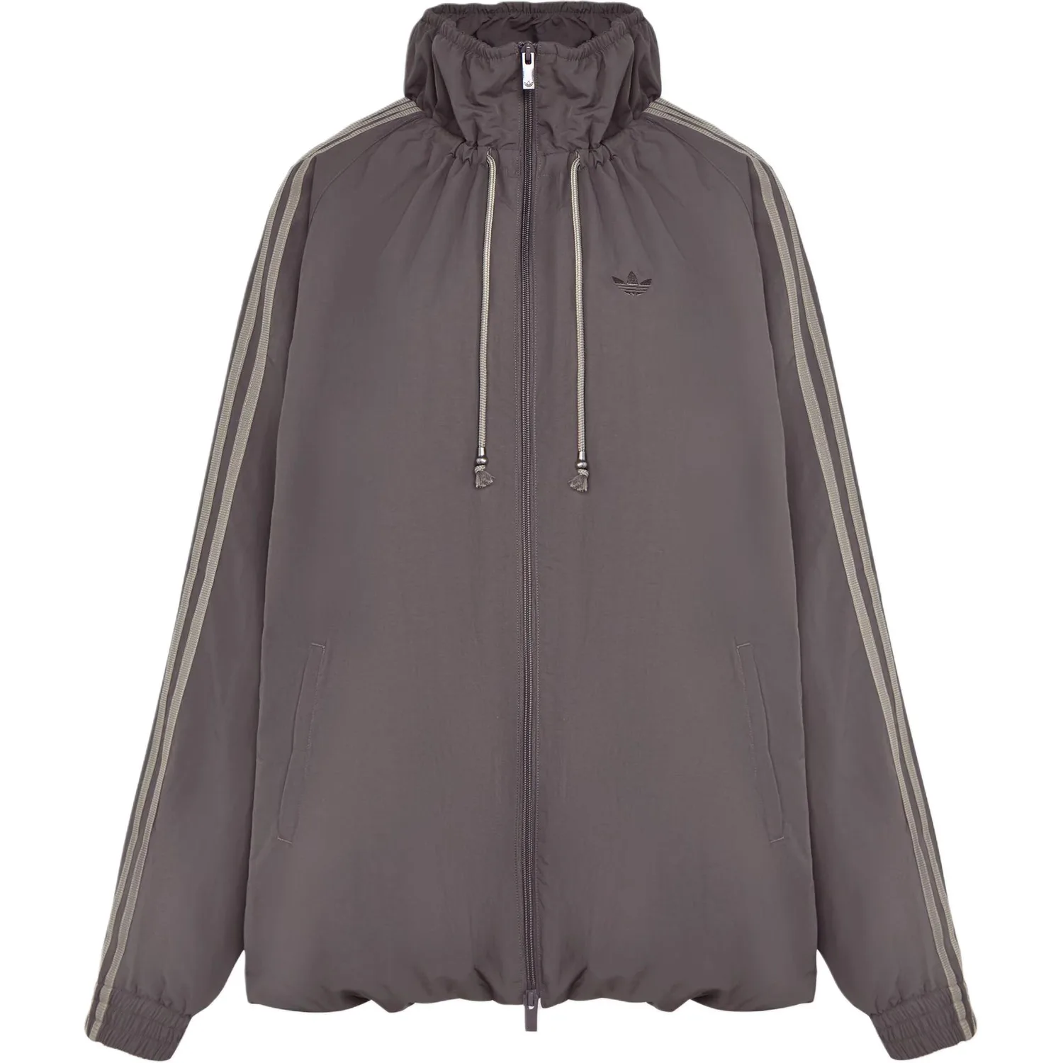 Оверсайз куртка-толстовка женская Adidas Originals, Charcoal Gray