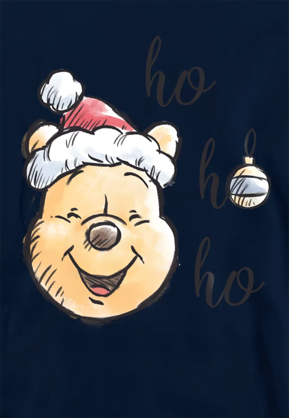 Детский худи Winnie The Pooh темно-синий Disney, темно-синий — фото 2