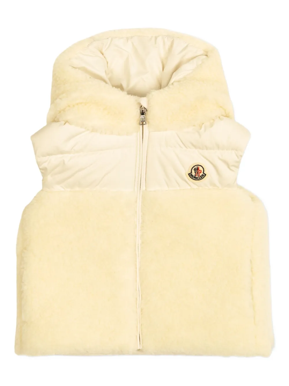 

Дутый жилет Botha Moncler Enfant, белый