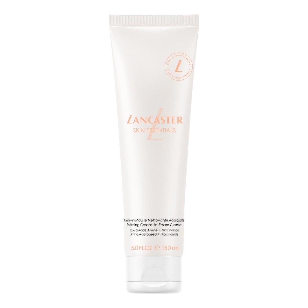 

Очищающая пенка для лица skin essentials softening cream-to-foam cleanser Lancaster, объем 150 мл