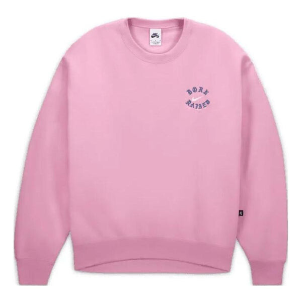 

Толстовка Nike SB Born X Raised Crewneck Sweatshirt 'Pink', розовый