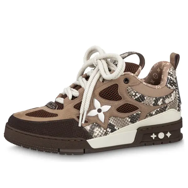 

Кроссовки skate sneakers 'brown' Louis Vuitton, коричневый