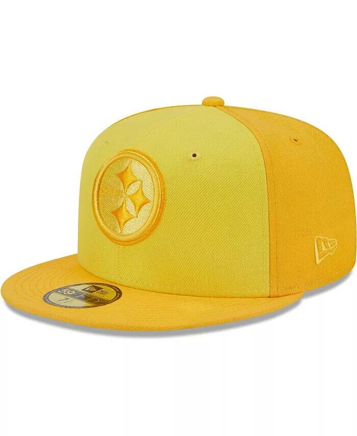 

Мужская золотая бейсболка Pittsburgh Steelers Tri-Tone 59FIFTY Fitted New Era