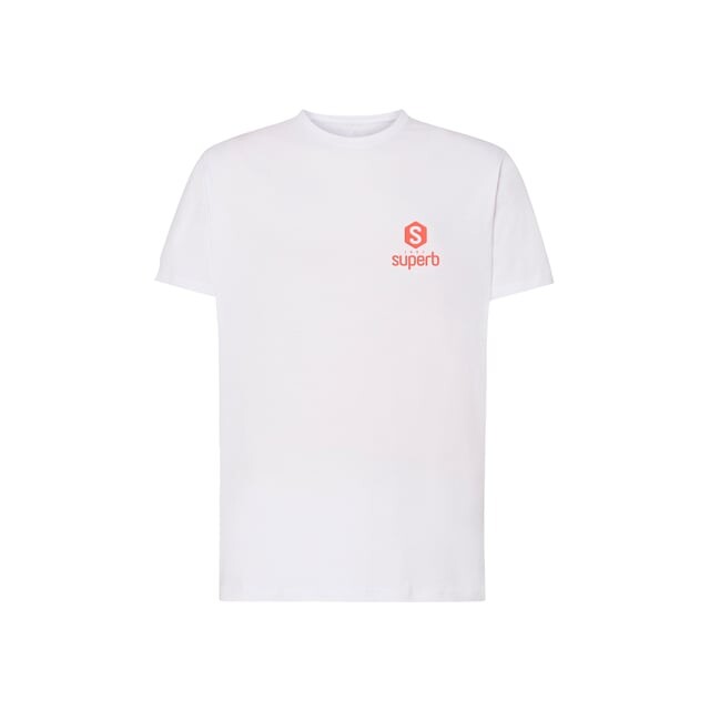 

Camiseta манга корта счастливый топ Superb, белый