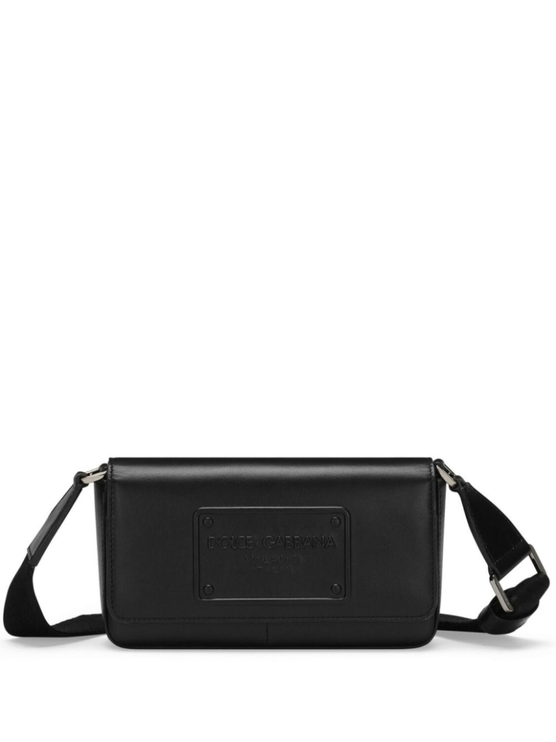 

Dolce & Gabbana мини-сумка на плечо с тисненым логотипом, черный