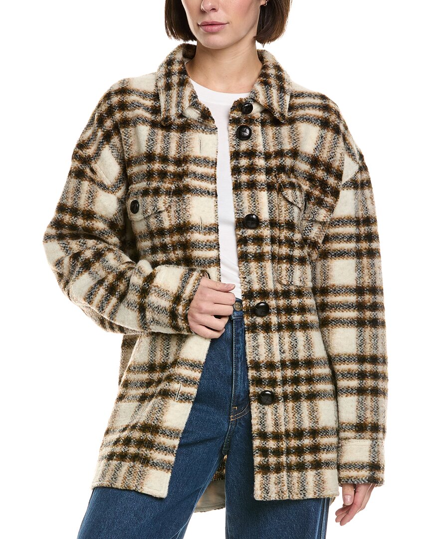 

Куртка Isabel Marant Etoile Harveli из шерстяной смеси Isabel Marant Étoile, белый