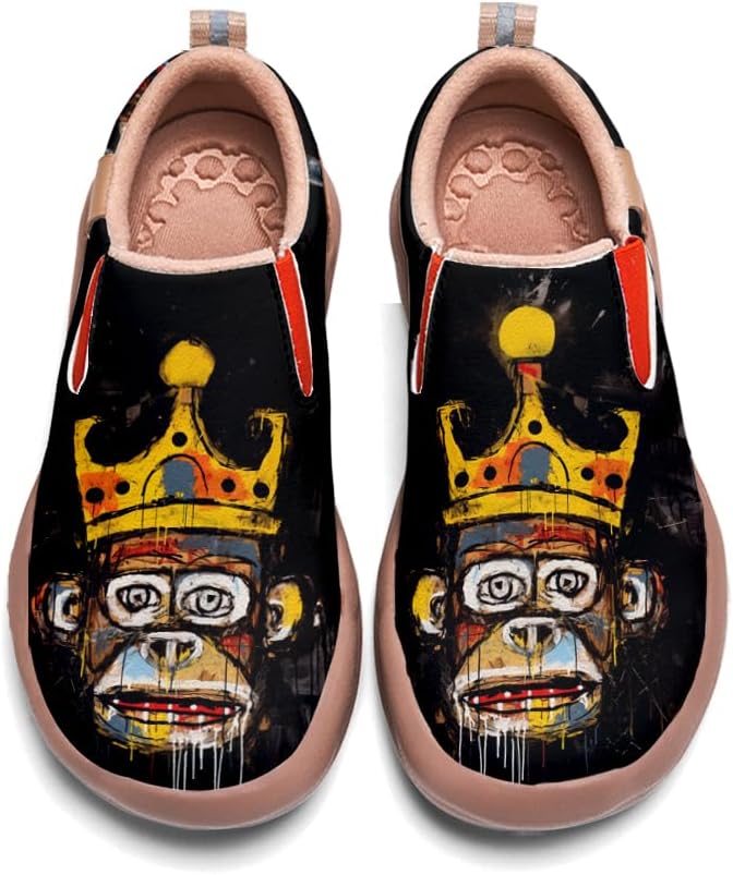 

Слипоны с граффити-рисунком Onehorse, Animal&graffiti-12