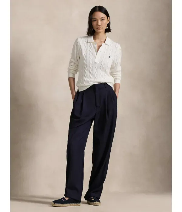 Полюс classic fit Polo Ralph Lauren, белый — фото 2
