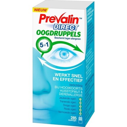 Глазные капли Prevalin Direct для облегчения симптомов аллергии, 10 мл — фото 3
