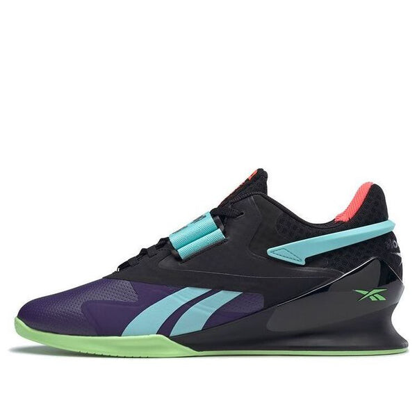 

Кроссовки legacy lifter 2 'black neon mint' Reebok, черный
