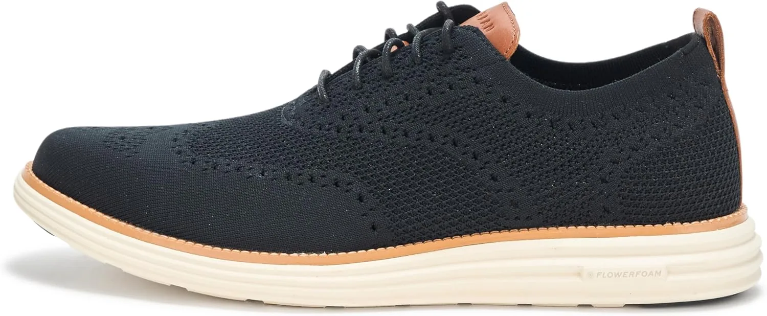 Мужские оксфордские туфли Cole Haan Original Grand Remastered Stitchlite, черный — фото 2