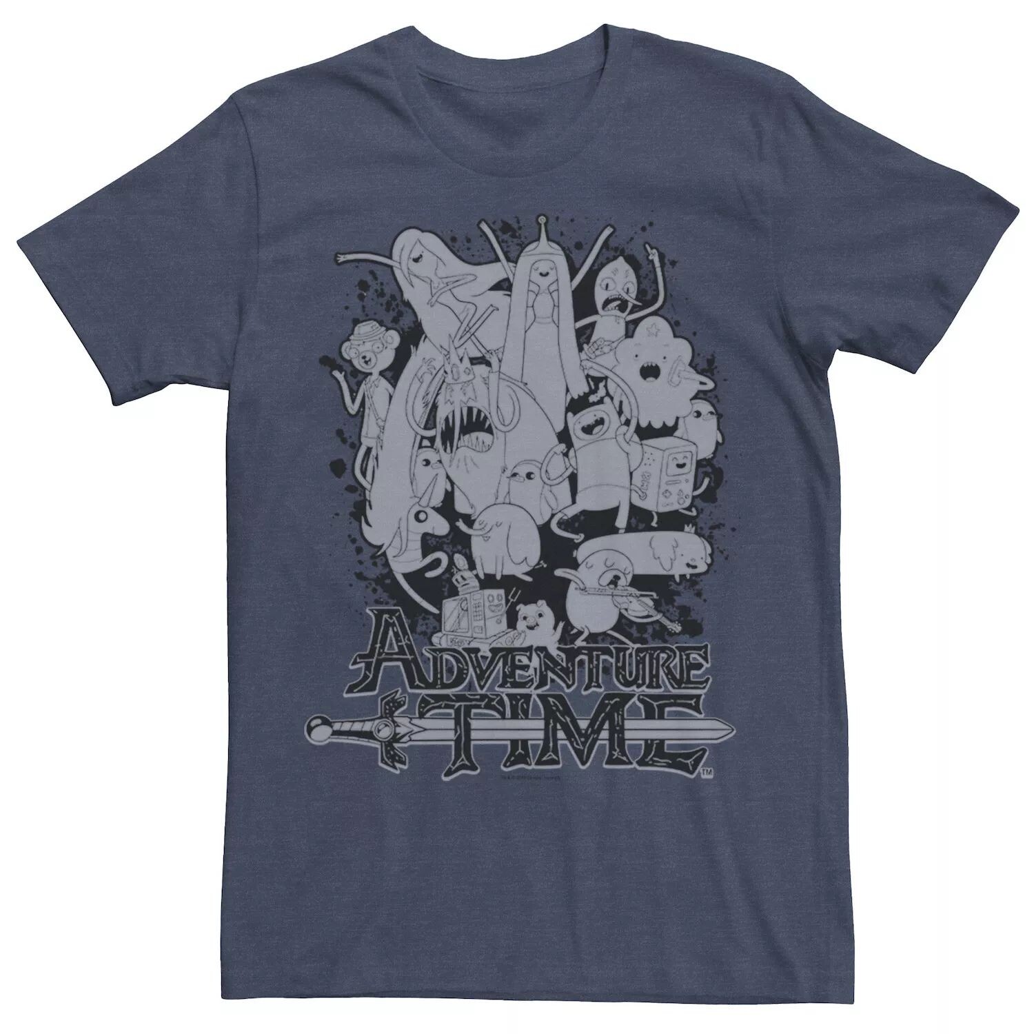 

Мужская футболка с логотипом Cartoon Network Adventure Time Licensed Character