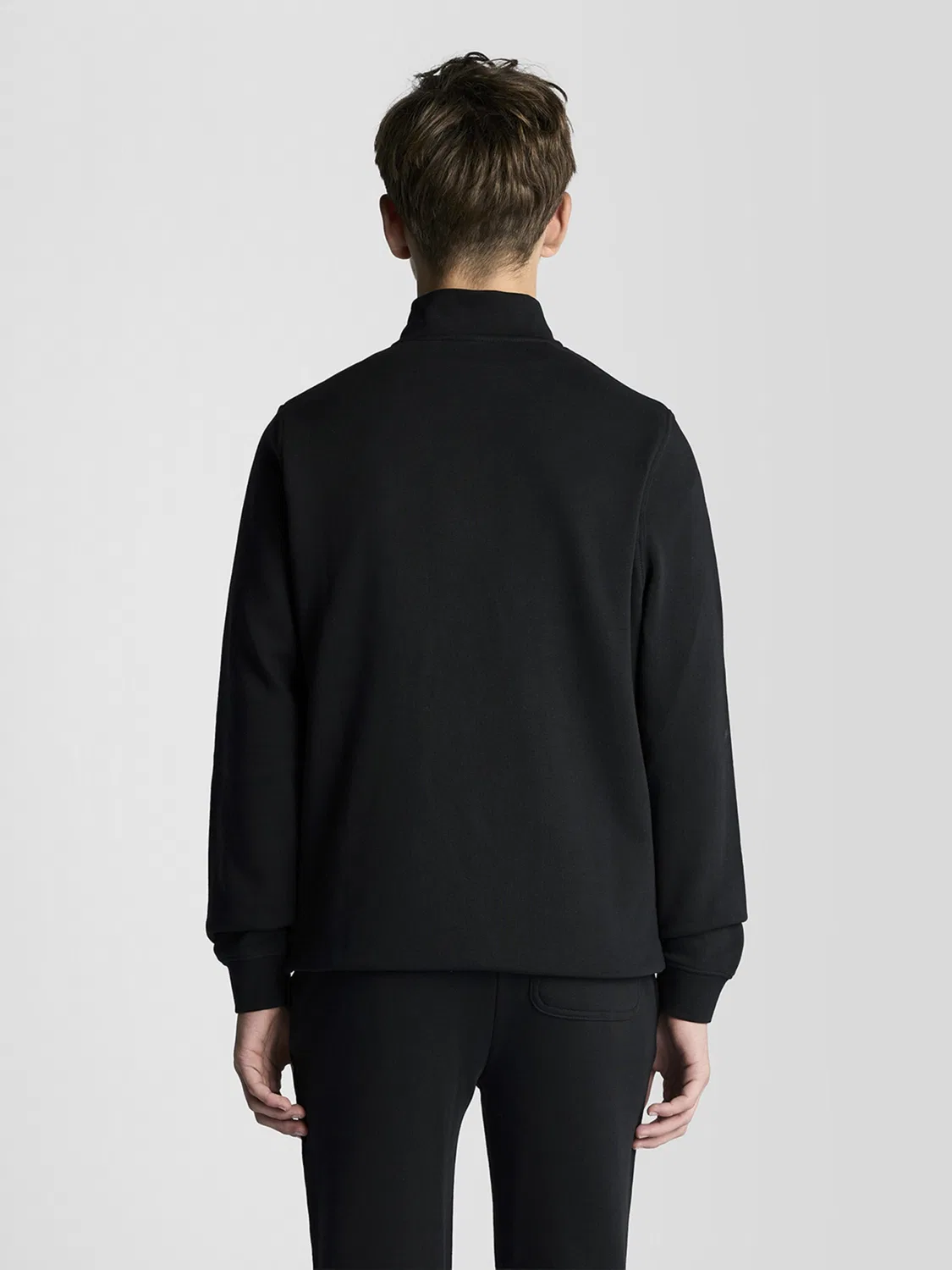 Толстовка Lyle & Scott, Black — фото 4