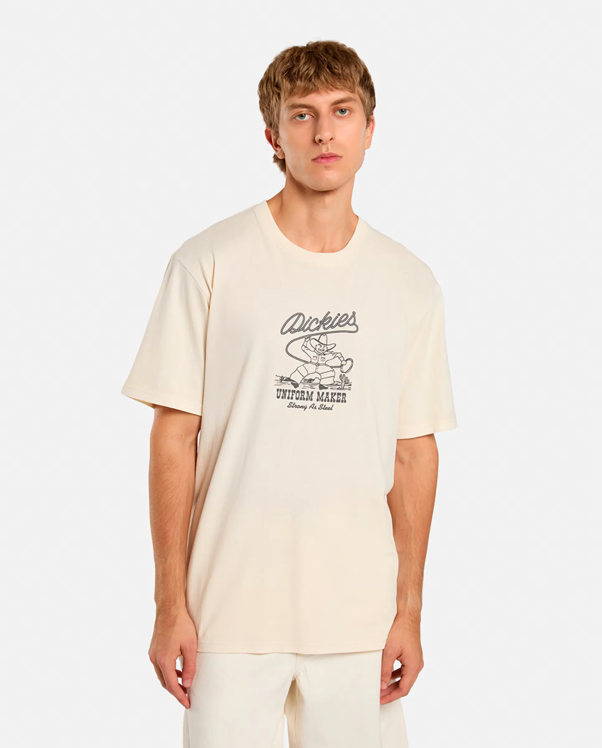 

Мужская футболка с коротким рукавом Dickies, белый