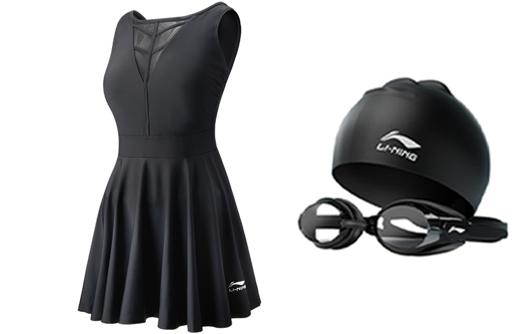 

Спортивный тренд серии комплект плавательного снаряжения LINING