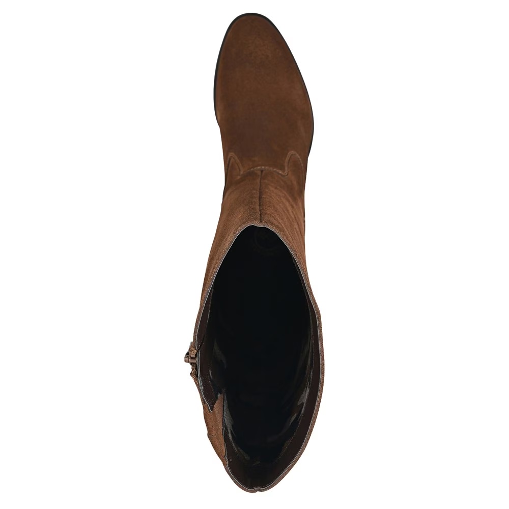 Сапоги до колена на блочном каблуке Tater White Mountain, цвет hazel suede — фото 4