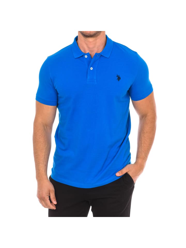 

Рубашка-поло U.S. Polo Assn., синий