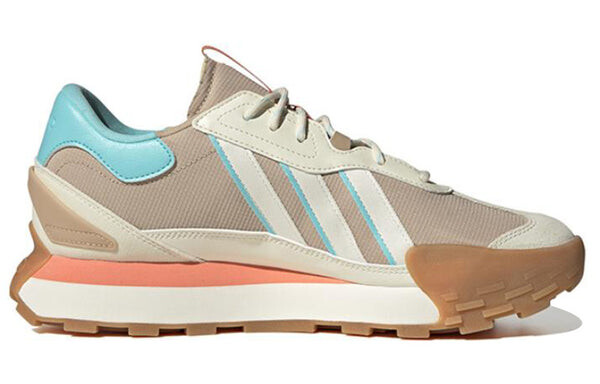 Кроссовки neo futro mixr Adidas, коричневый — фото 2
