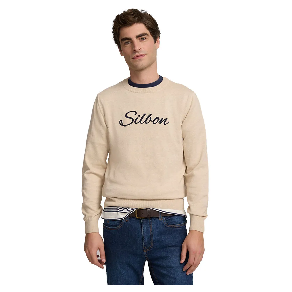 

Свитер Silbon Jersey Liso, бежевый