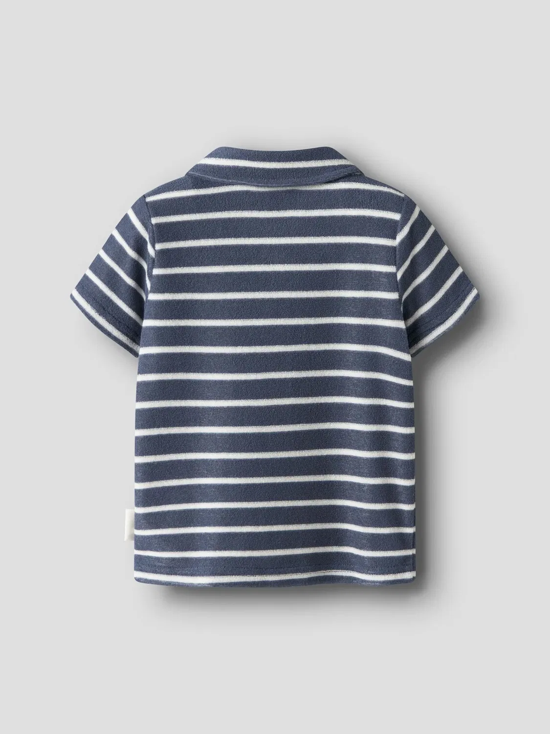 Поло из футера, Name it, vintage indigo — фото 2