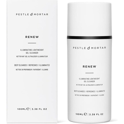 Крем для лица Pestle & Mortar — Renew Gel Face Cleanser Непенящееся нежное средство для умывания для чувствительной кожи, 100 мл — фото 2