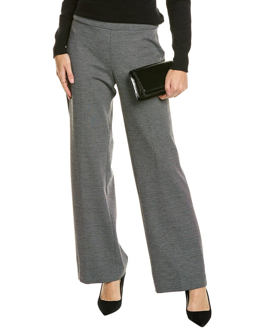 

Широкие брюки Anne Klein, черный