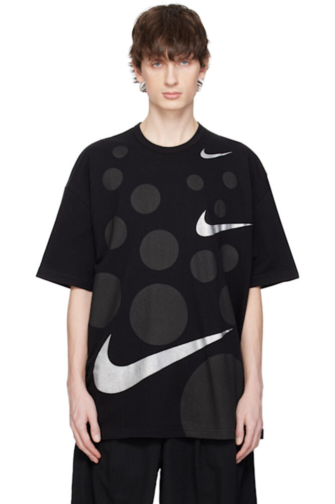 

Черная футболка Nike Edition Oversize Black Comme des Garçons