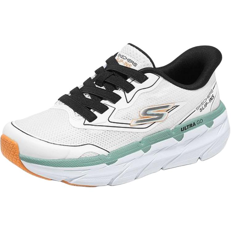 Skechers Kids Мальчики Slip Resistant Shock Absorbers с Abrasion Resistant свойствами низкие кроссовки White Kids' — фото 4