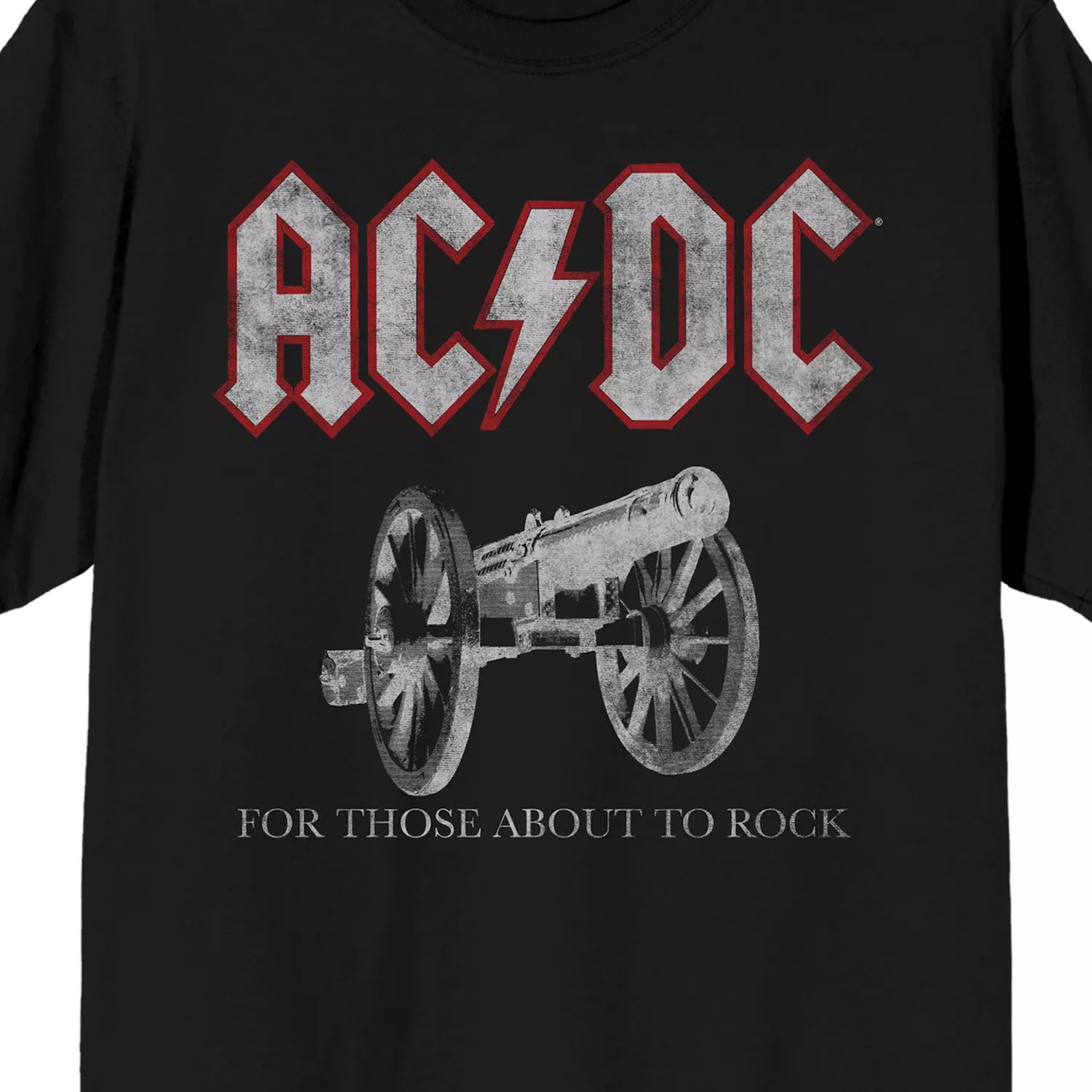 

Мужская футболка AC/DC для тех, кто собирается поиграть в Rock Cannon Licensed Character